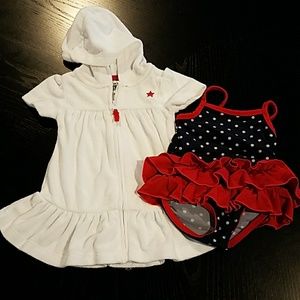 Carter's Swimming Suit and Coverup